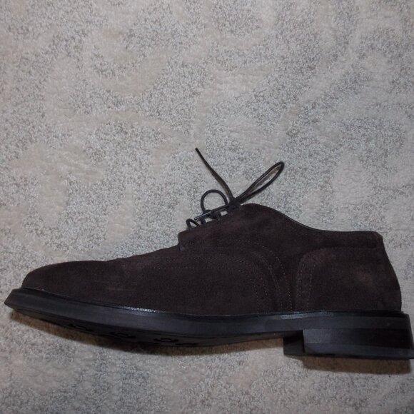SUITSUPPLY Men Formal Shoes Brown Suede Low-Top Laced Suede Formal main image 13